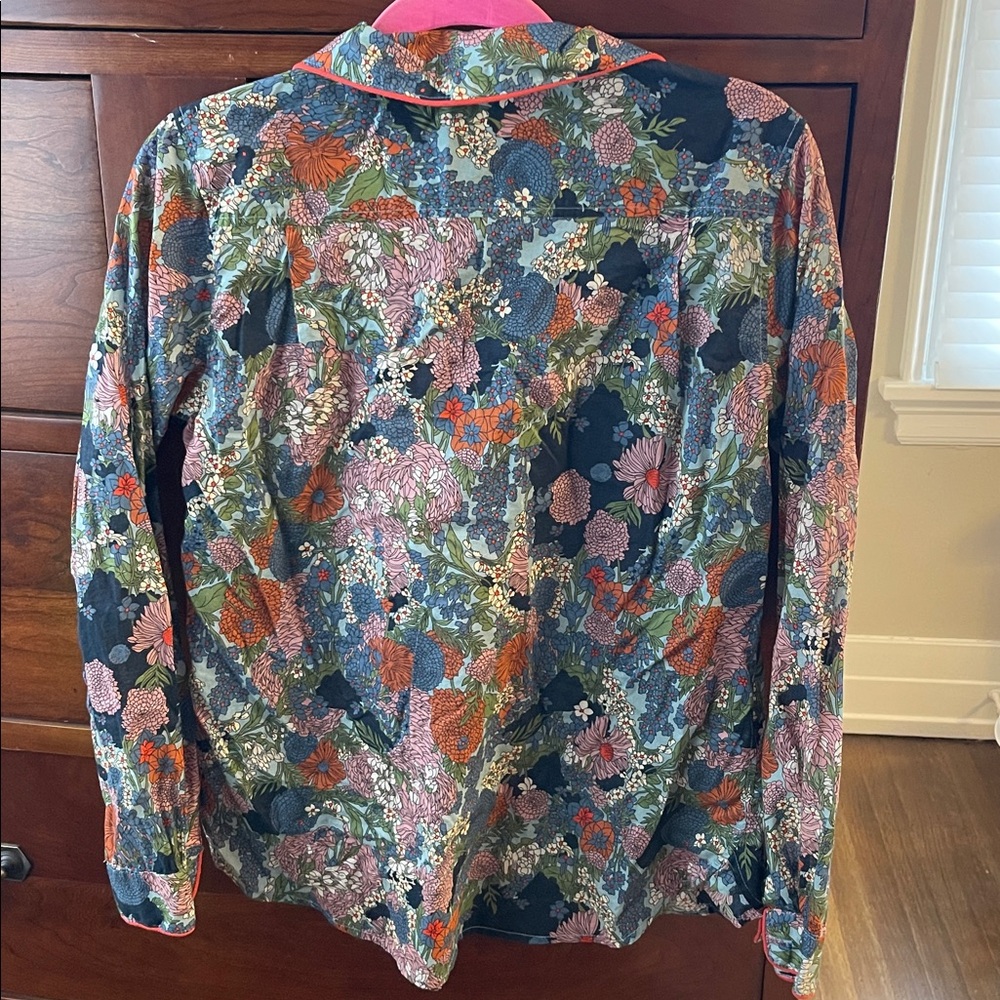 Trovata Birds of Paradise  Multicolor Floral Button-Up Shirt - Picture 5 of 6